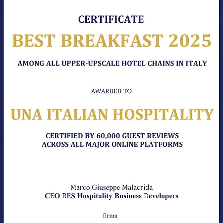Una Hotels Napoli 4* Nápoles